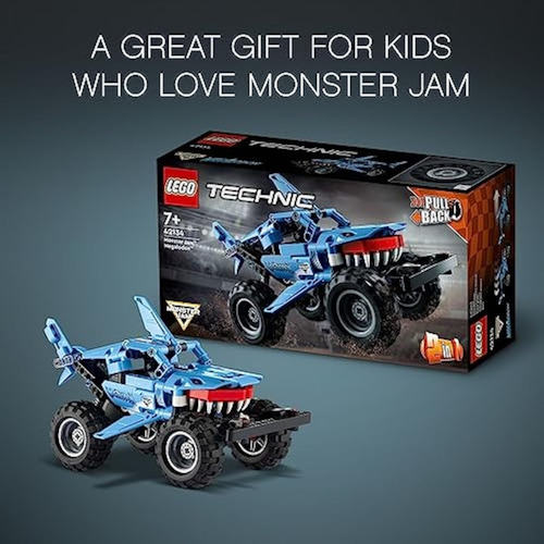 Set De Construcción Megalodon Monster Jam De Lego Technic, 2