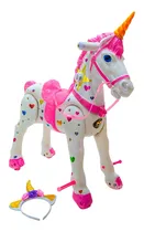 Comprar Caballo Unicornio Para Niñas Montable Juguete 