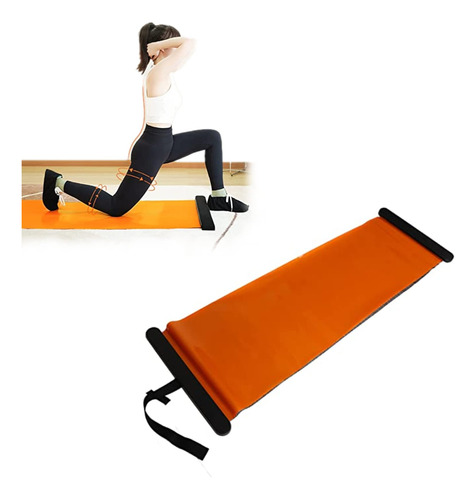 Tapete Deslizante Para Yoga Y Fitness, Con Topes Finales, Mu