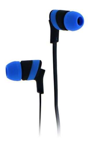 Imagen 2 de 3 de Auriculares Klip Xtreme Kolorbudz Azul Khs-625bl In Ear