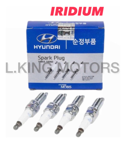 Bujias Iridium Hyundai Y Kia Originales