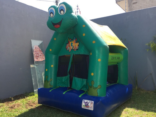 Juego Inflable Brincolin Rana Uso Rudo De Garytoysx