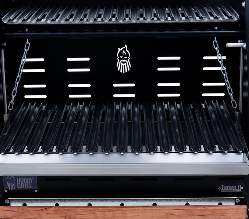 Hobby Grill Asador De Carbón Tango Ii Elite Empotrable Color Negro