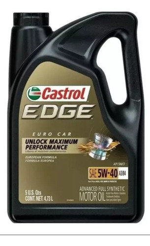 Aceite Castrol Edge 5w40 