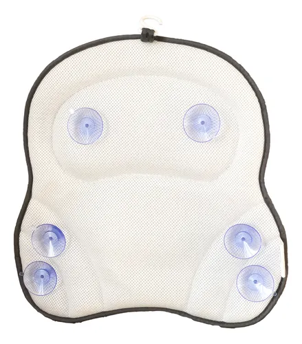 Almohada De Baño Cómoda Para Apoyo De Cuello Y Espalda