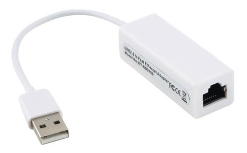 Imagen 1 de 7 de Adaptador Usb A Ethernet Red Lan Rj45 - Macbook - Windows