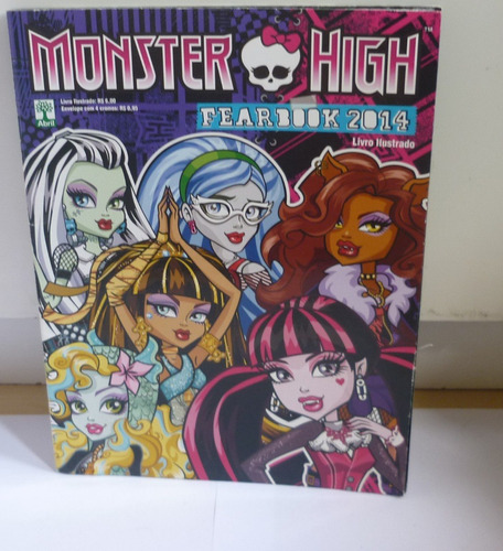 Álbum De Figurinhas Monster High 2014