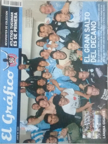 Reviposter El Grafico N°292. Atlético Tucuman Es De Primera.