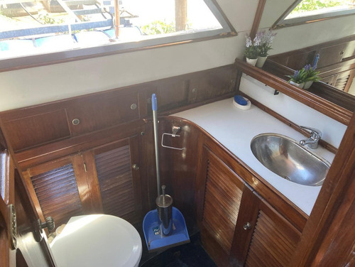 Imagen 10 de 10 de Barco Clásico Amat 40 Con 2 Perkin 354 Turbo Ingleses 170hp
