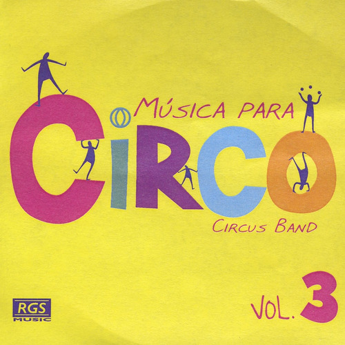Circus Band Música Para Circo Vol.3 Cd Nuevo/sellado