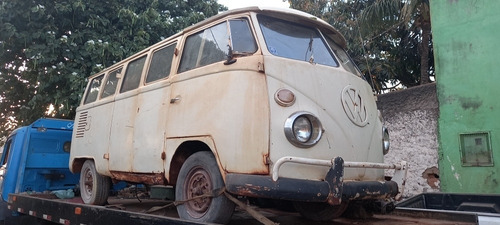 Vw Kombi Samba Bus Para Restauração Exportação 