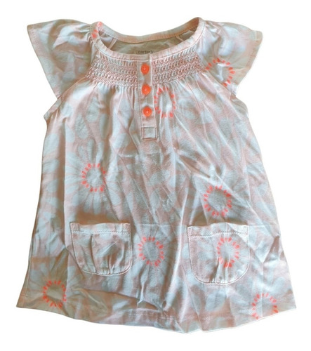 Vestido Carter´s 6 Meses Flores