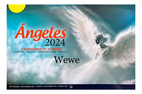 Revista Calendario 2024 Ángeles, Modelo 3