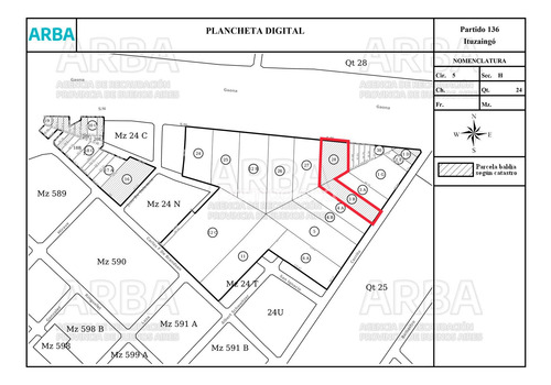 Terreno Fraccion Industrial En Venta En Ituzaingó
