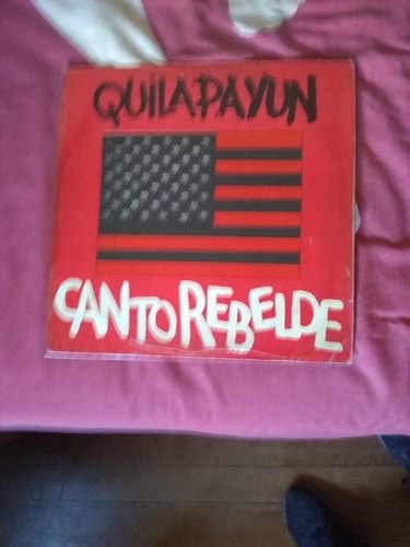Disco De Vinilo Quilapayun Canto Rebelde