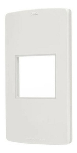 Imagen 2 de 3 de Llave De Luz Sica - Tapa Para 2 Módulos - Teclas Blancas R