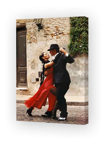 Cuadro 30x45cm Tango Pareja Bailando Baile Argentina M2