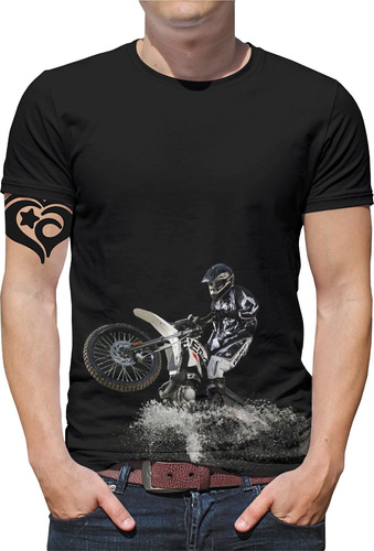 Camiseta Motocross Trilha Plus Size Enduro Masculina Roupa S