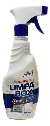 Limpa Box E Vidros Concentrado 500ml Borrifador Banheiro