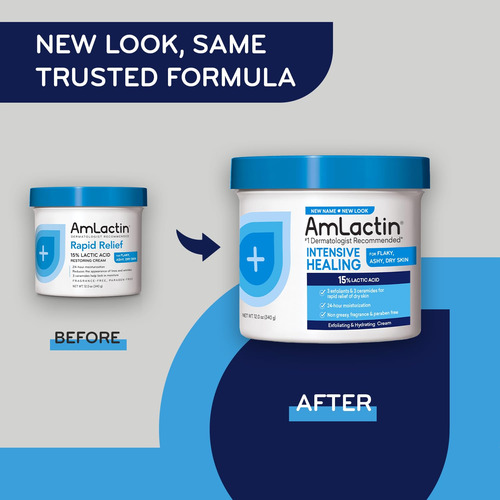Crema Corporal Amlactin Intensive Healing, 355 Ml, Exfoliant