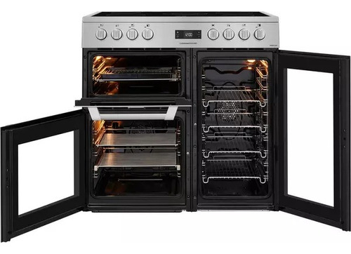 Electric Ceramic Range Cooker - Stainless Steel