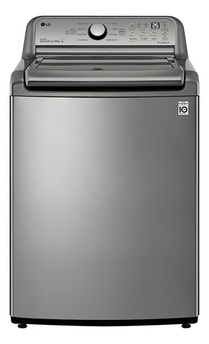 Lavadora automática LG Top Load Inverter Dd 25kg Silve
