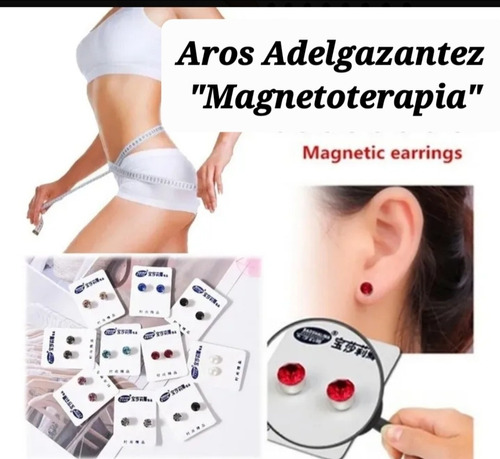 6 Aros Adelgazantes Auriculoterapia Acupuntura Magnetoterapi