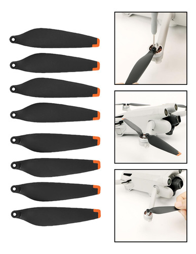 2 X 8 Uds. Cuchillas De Hélice Compatible Con Dron Para
