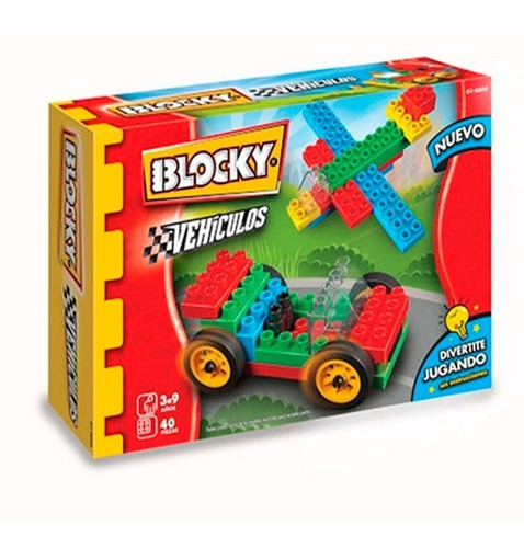 Blocky Vehículos 1  50 Pzs 01-0600 Envio Full