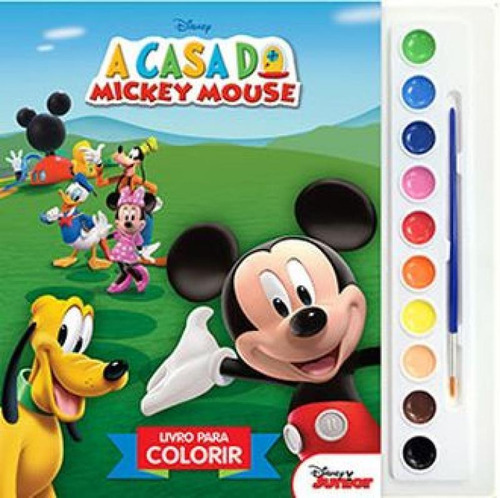 Disney - Aquarela - Mickey Mouse - Nv, De Disney, Phidal. Editora Dcl, Capa Mole Em Português