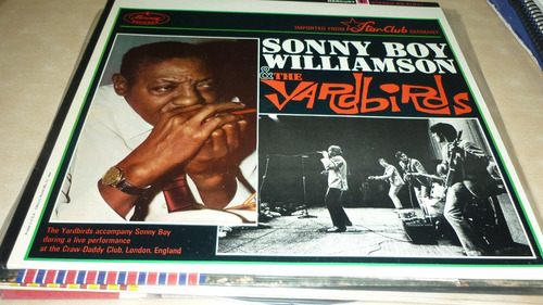 Yardbirds Sonny Boy Williamson Vinilo Americano Excelente 