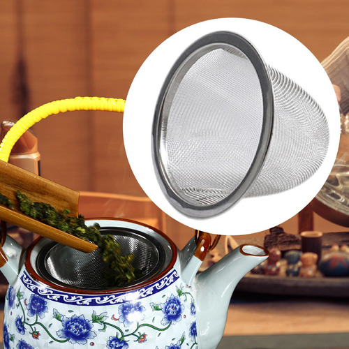 Filador De Té De Malla De Acero Inoxidable, Malla De Filtro