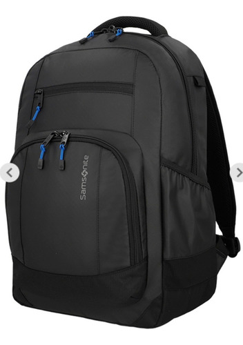Samsonite Mochila Reformation Bravo Laptop Impermeable Negro Liso