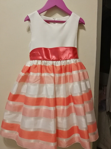 Vestido De Fiesta Importado Talle 6 Marca Princess Faith