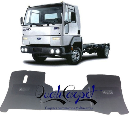 Tapete Borracha Personalizado Ford Cargo814/815/816/1119/26.