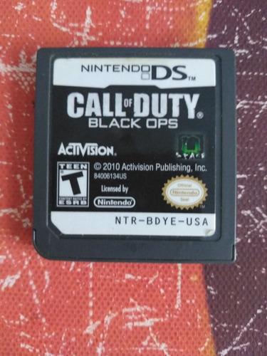 Call Of Duty Black Ops Nintendo Ds Mercado Libre