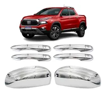 Comprar Kit Apliques Retrovisor Maçanetas Cromados Fiat Toro Freedom
