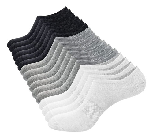 Tines Algodon Acolchados Caballero Racotex 12 Pares Oferta
