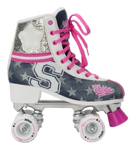 Patines De Bota Stark Artistico Con Base Aluminio Extensible