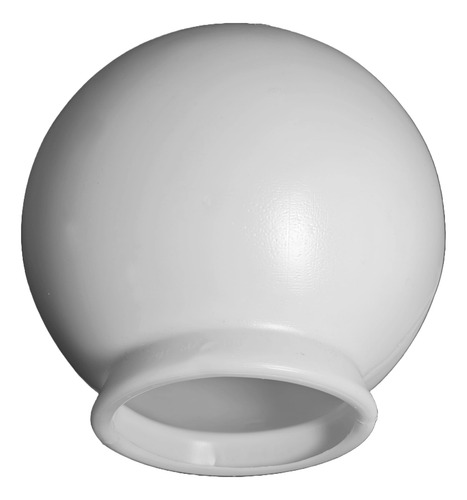 Globo Plástico P/ Poste, Boca 15cm, Alt 30cm - Kit 15 Peças
