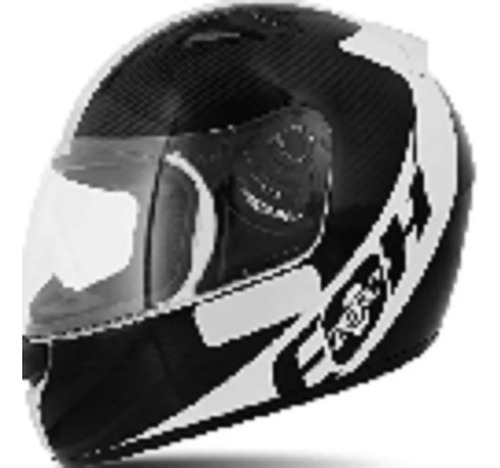 Capacete Ebf Spectro - 58 - Bco / Pto