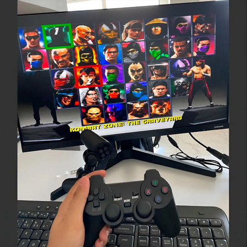 Adaptador Hdmi Video Game Stick + 22 Mil Jogos Lite 4k Retro