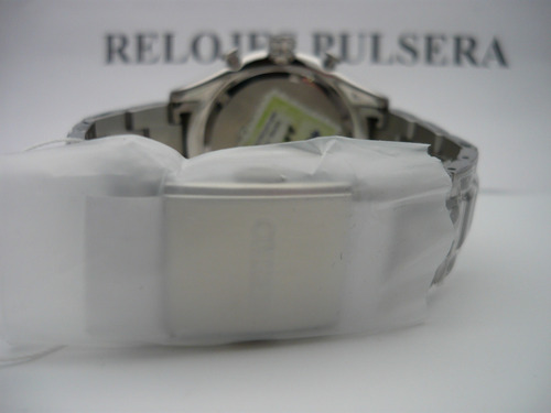 Seiko Neo Clasico Cronografo Negro Wr100 Spc083 Fotos Reales Acero Cepillado Acero Pulido Negro
