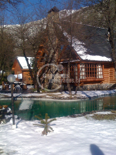 Espectacular Log House En Las Termas De Chillan.