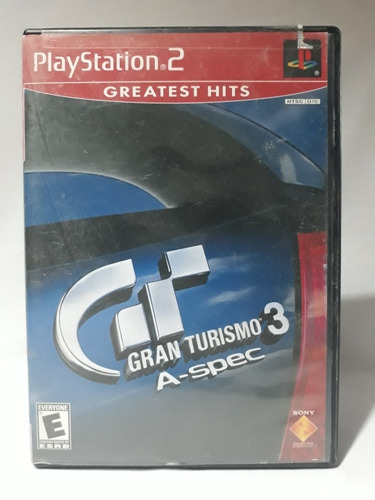 Gran Turismo 3 A Spec Playstation 2 Ps2 Clásico Carreras Gt3