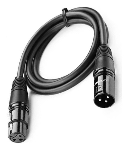 Cable Xlr Balanceado Pvc Flexible Macho - Hembra Hifi