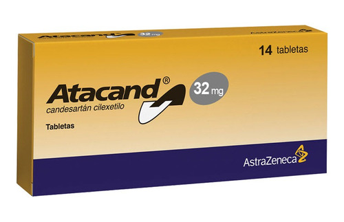 Atacand Candesartán Cilexetilo 32 Mg Con 14 Tabletas