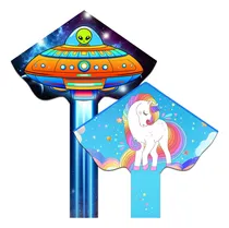 Comprar Cometa De Unicornio Para Niños Y Adultos Fácil De Volar Gran