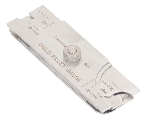Medidor De Soldadura, Filete De Acero Inoxidable, Soldadura
