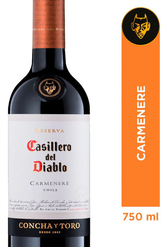 Vinho Reserva Casillero Del Diablo - Carmenere - 750ml